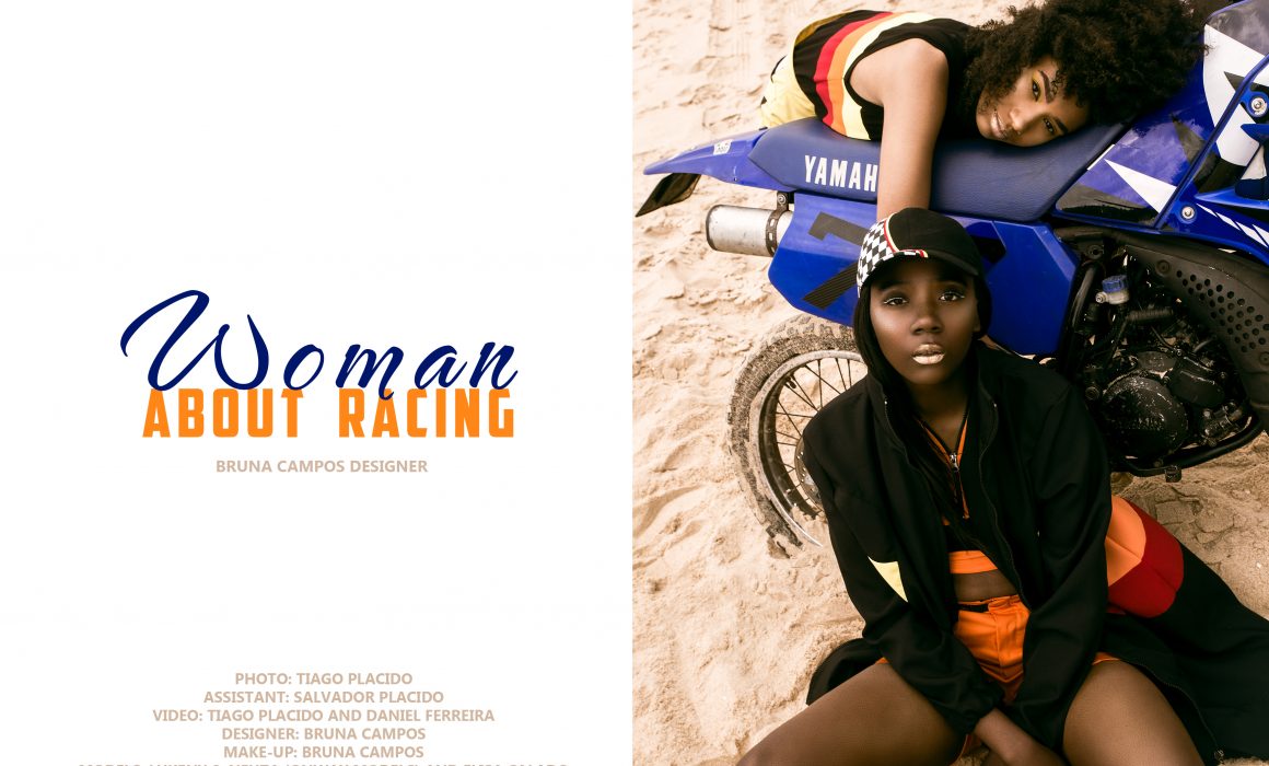 Woman About Racing