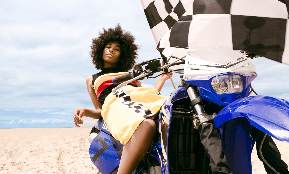 Woman About Racing